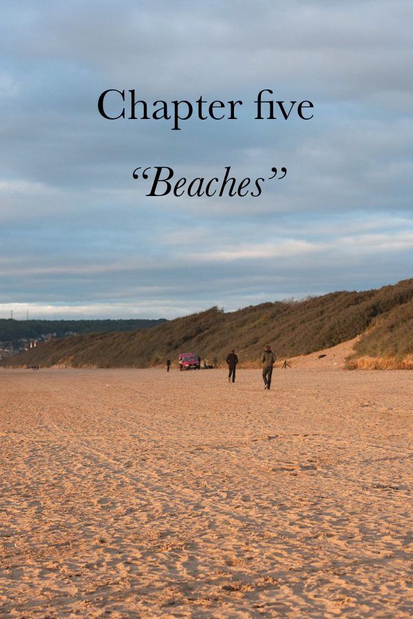 An example page with a photo background